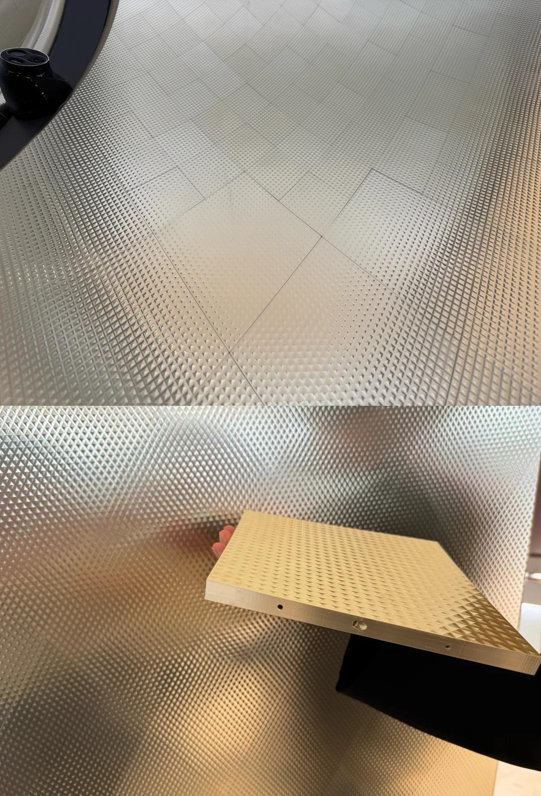 冰晶菱形铝板设计案例