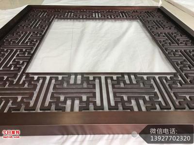 江苏地区红古铜铝板镂空窗花价格、图片与厂家选购指南